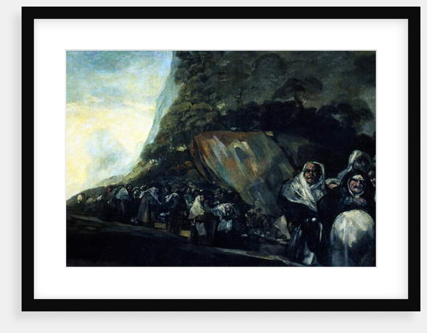 Pilgrimage to the Fountain of San Isidro, 1819 by Francisco Jose de Goya y Lucientes
