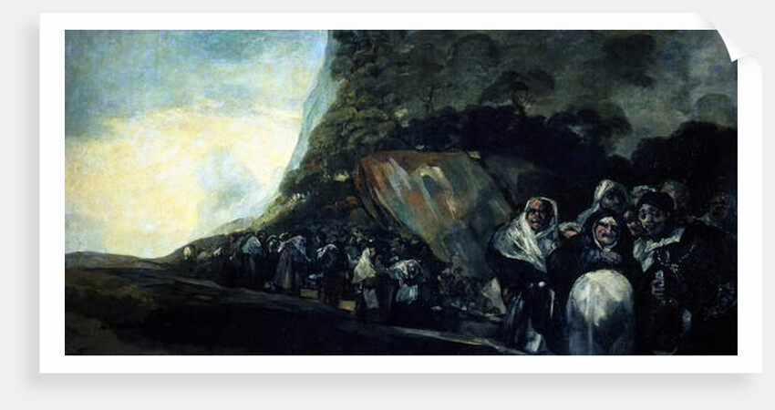 Pilgrimage to the Fountain of San Isidro, 1819 by Francisco Jose de Goya y Lucientes