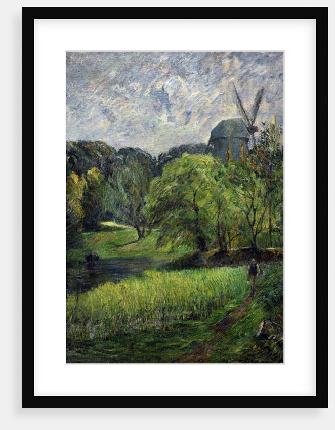 The Queen's Mill, Østervold Park, 1885 by Paul Gauguin