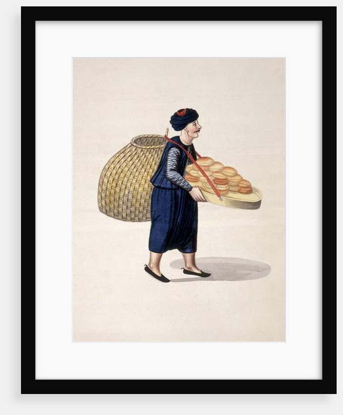 Street Vendor, Ottoman period, third quarter of 18th century by French School