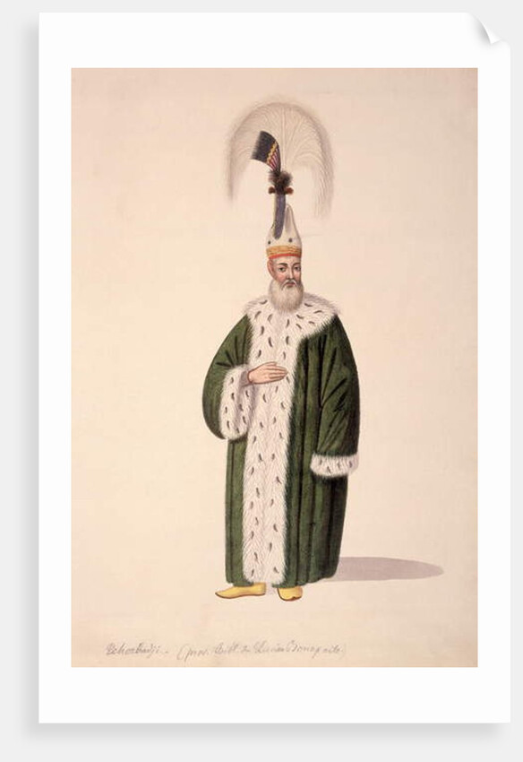 Master of Soup, Ottoman period, third quarter of 18th century by Turkish School