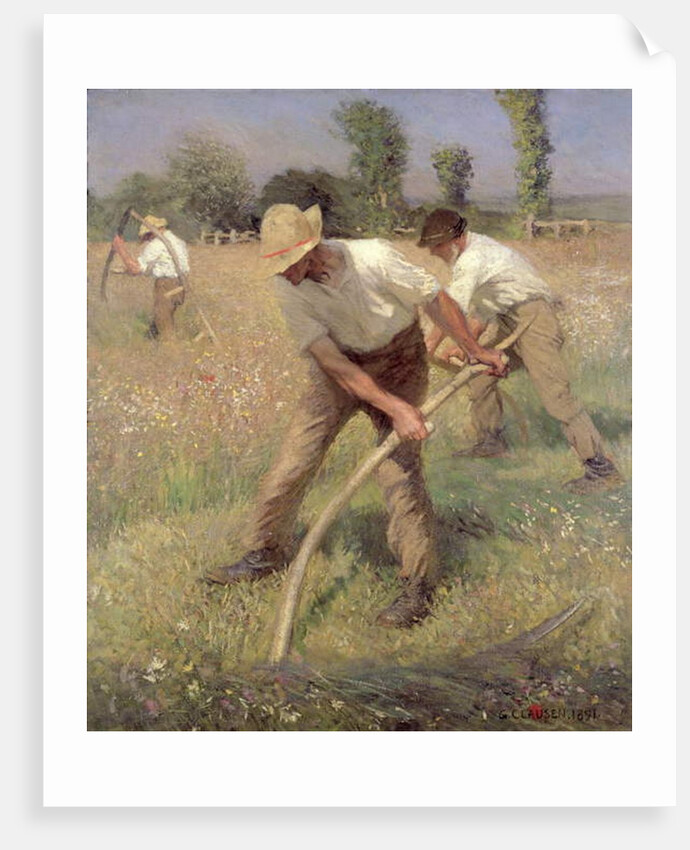 Mowers, 1891 by George Clausen