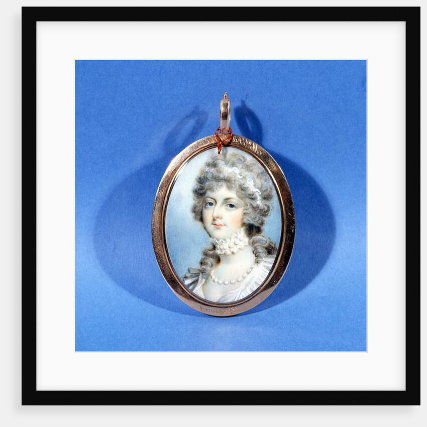 Portrait of Mrs Fitzherbert by Richard Cosway