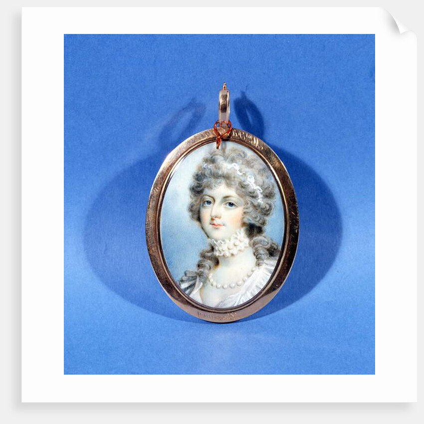 Portrait of Mrs Fitzherbert by Richard Cosway