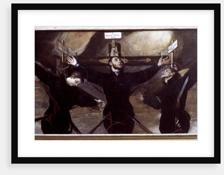 Three Jesuit martyrs of Japan by Guido Cagnacci