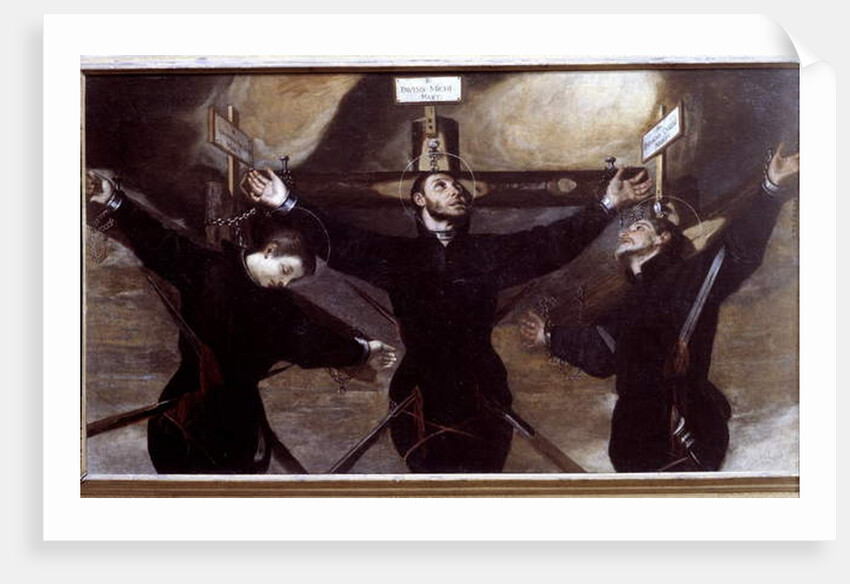 Three Jesuit martyrs of Japan by Guido Cagnacci