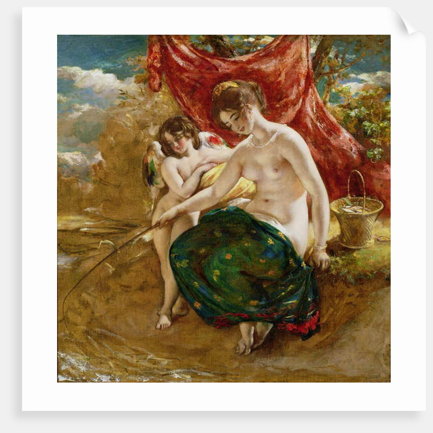 Love's Angling, 1831 by William Etty