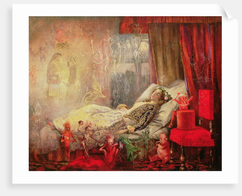 The Stuff that Dreams are Made Of, 1858 by John Anster Fitzgerald