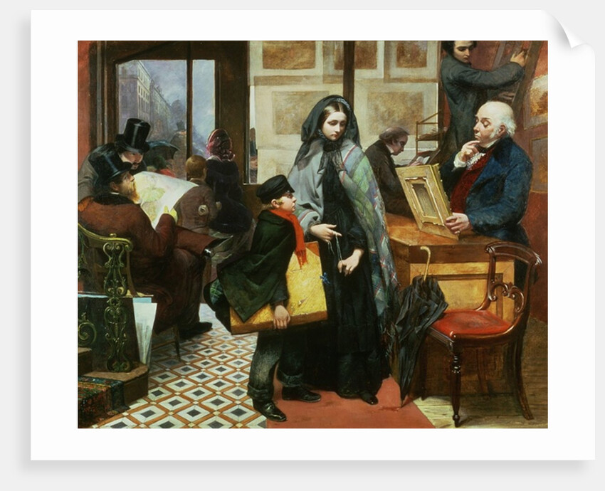 Nameless and Friendless, 1857 by Emily Mary Osborn