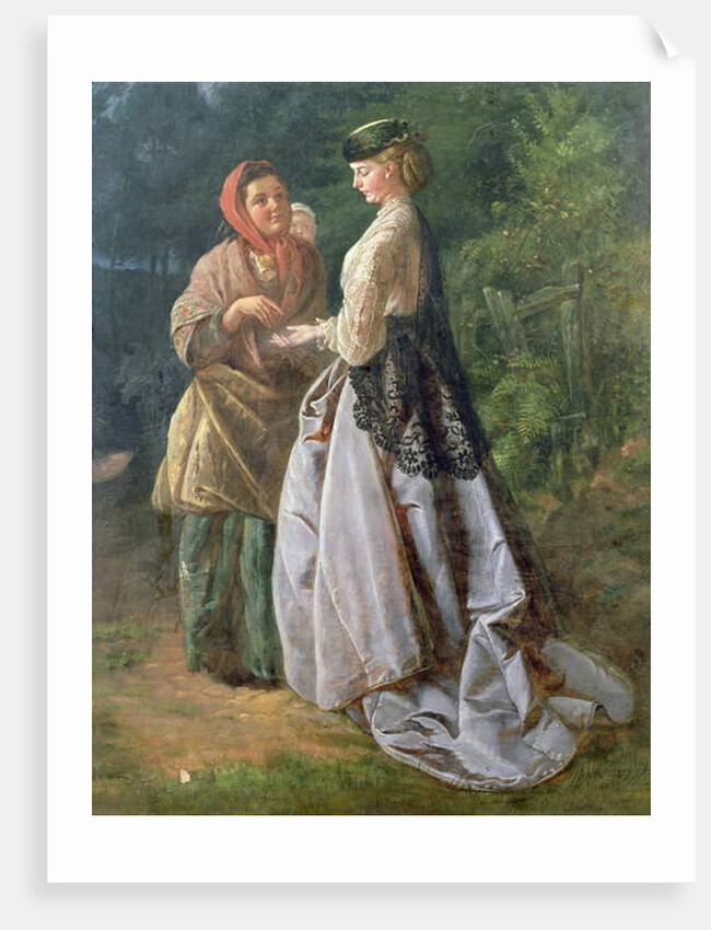 danet and the Strolling Fortune-Teller, 1859 by John Scott Cavell