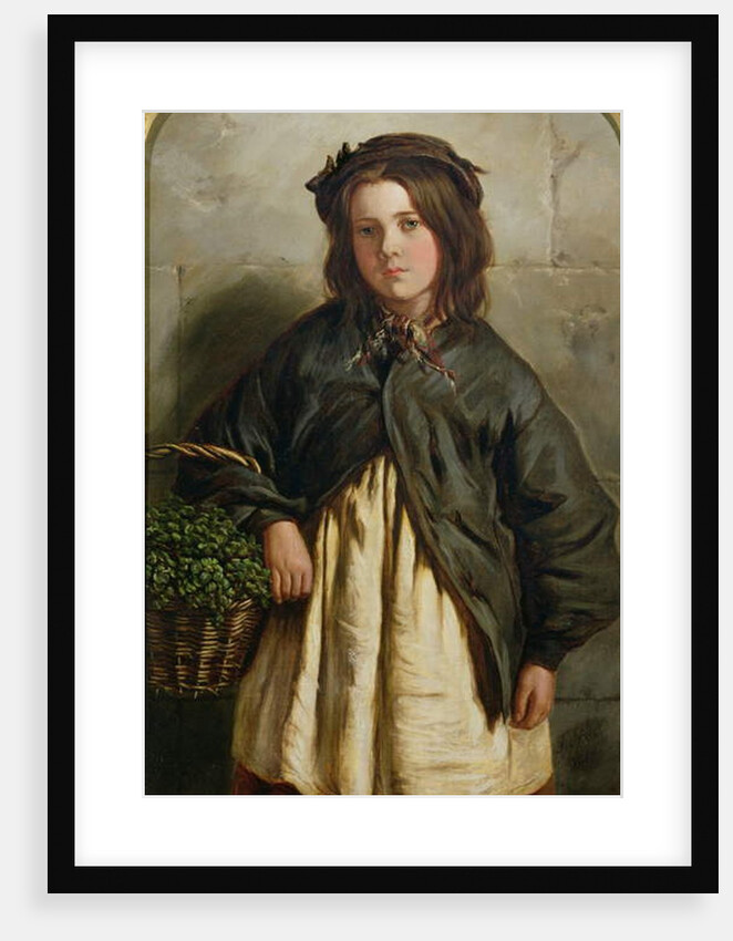 Watercress Girl, 1867 by Frederick Ifold