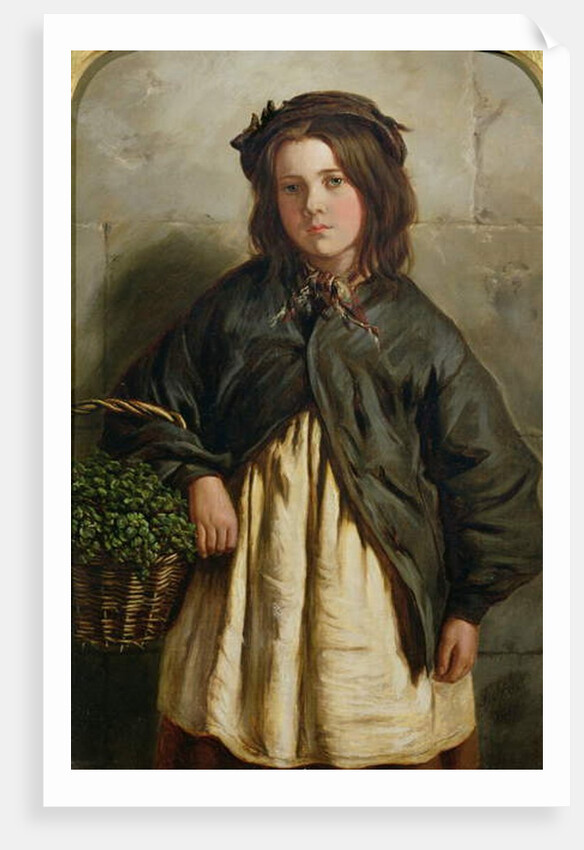 Watercress Girl, 1867 by Frederick Ifold