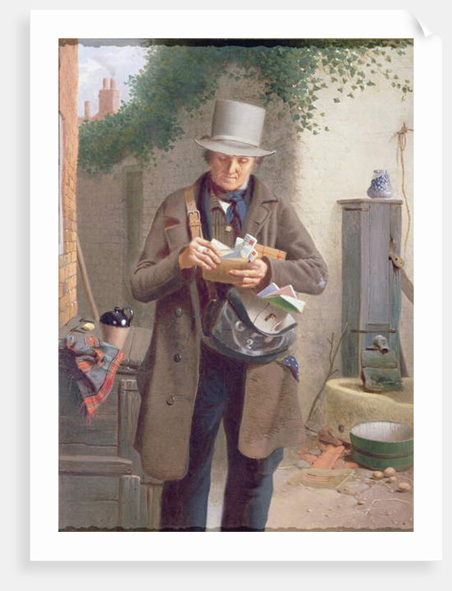 The Village Postman by William Edward Millner