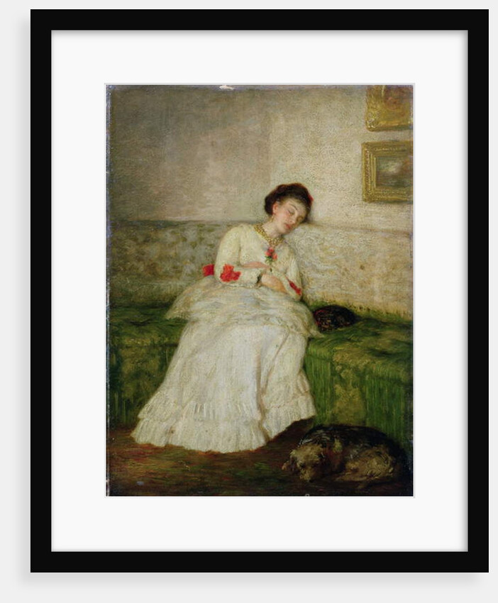 The Green Sofa by John Lavery