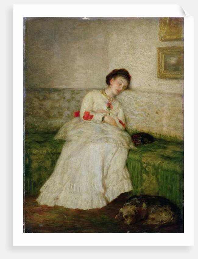 The Green Sofa by John Lavery