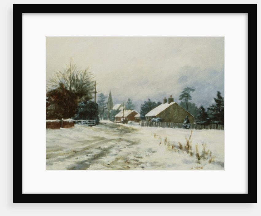 Higham, Winter '86 by Vic Trevett