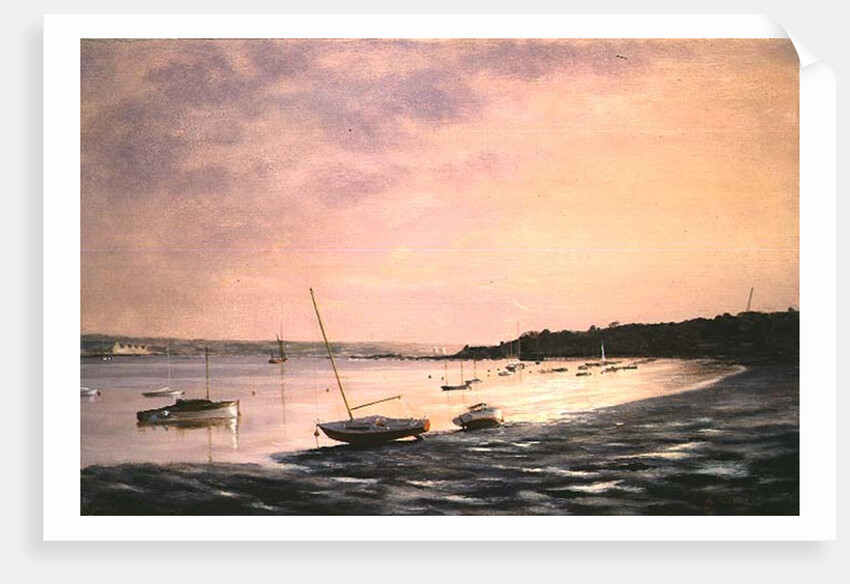 Sunday Evening, Upnor by Vic Trevett