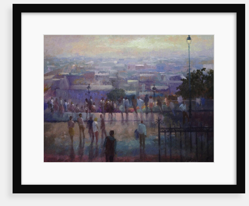 From the steps of the Sacre Coeur, 1992 by Vic Trevett
