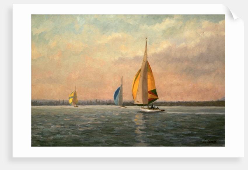 Late Finish by Vic Trevett