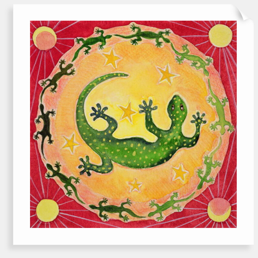 Gecko, 1998 by Vivika Alexander