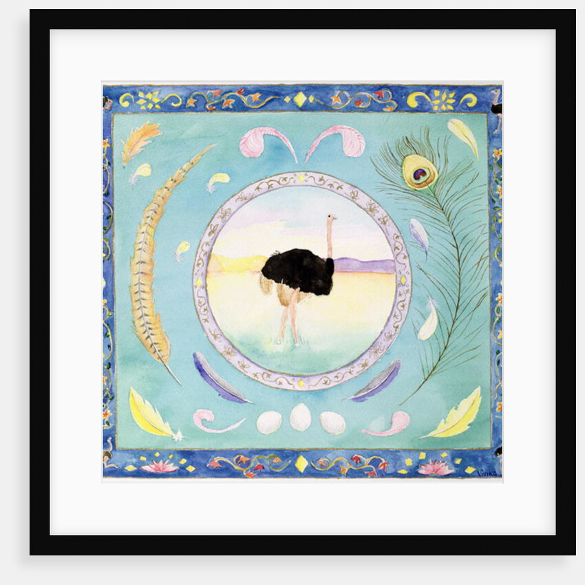 Ostrich by Vivika Alexander