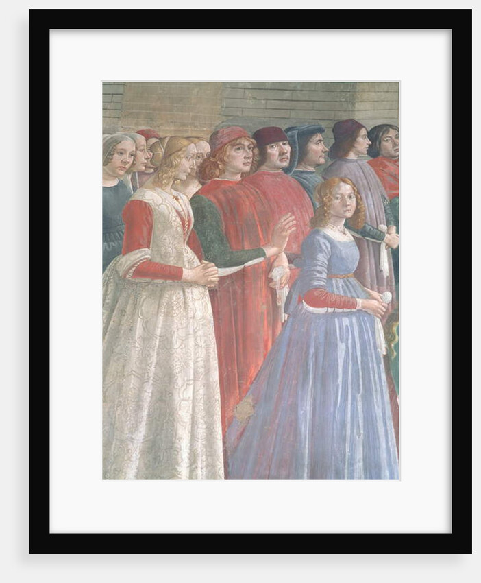 Florentine Onlookers by Domenico Ghirlandaio