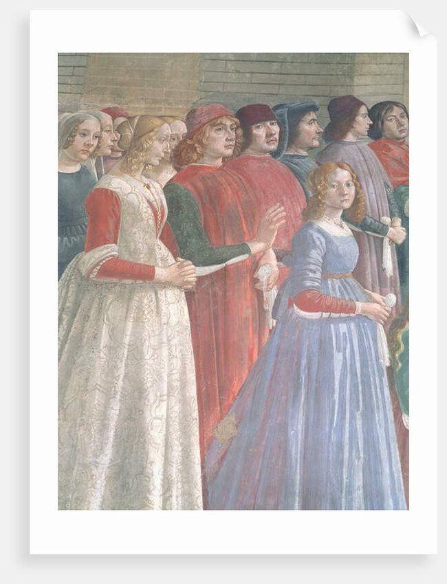 Florentine Onlookers by Domenico Ghirlandaio