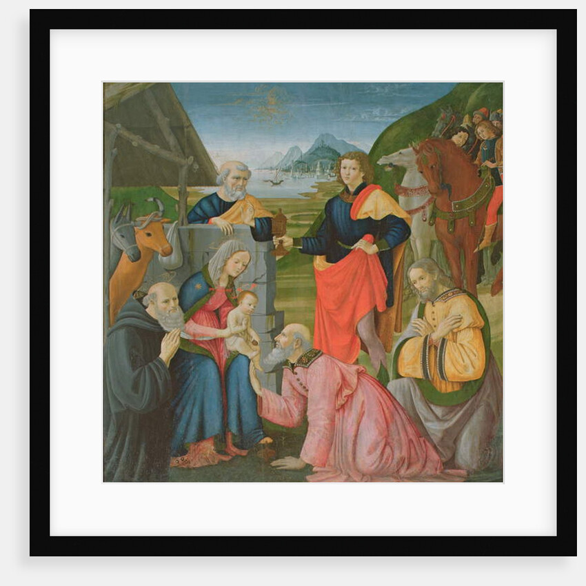 Adoration of the Magi by Domenico Ghirlandaio