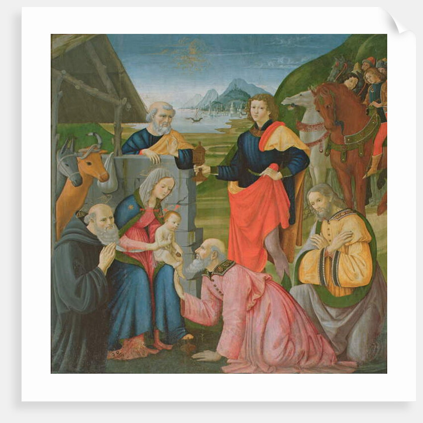 Adoration of the Magi by Domenico Ghirlandaio