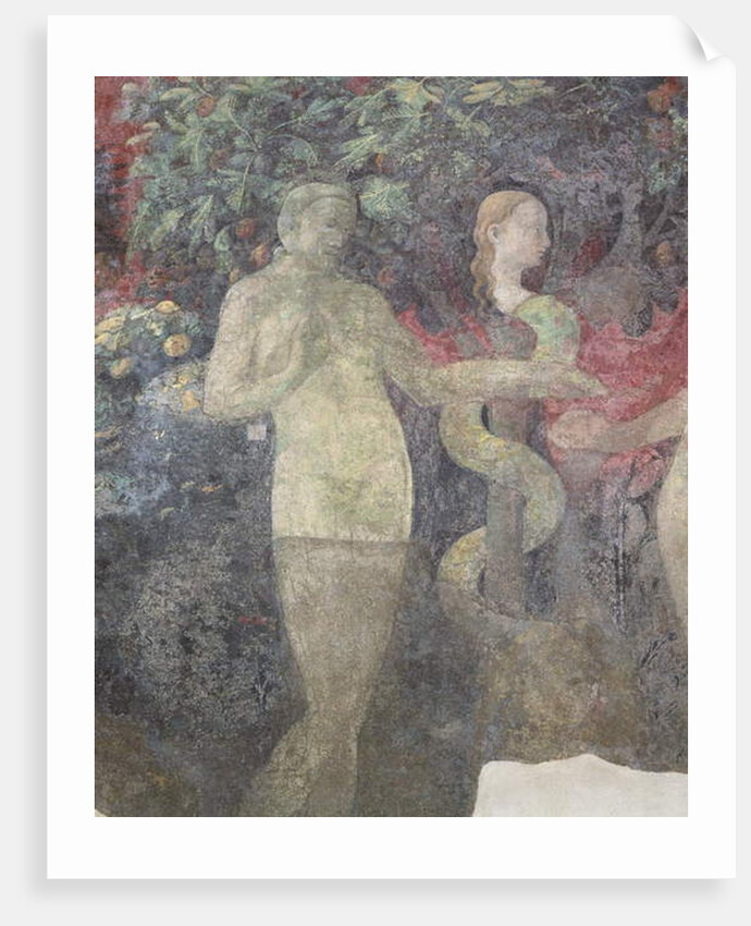 Creation of Eve and original sin, Green Cloister, 1432-36 by Paolo Uccello