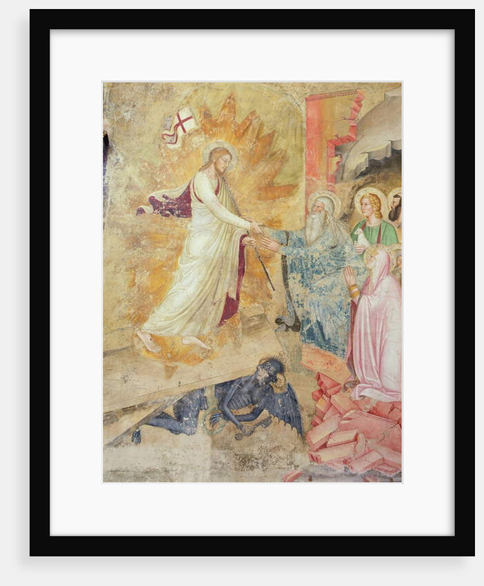 Detail of 'The Descent from the Cross', Capellone degli Spagnoli, 1365-67 by Andrea di Bonaiuto (fl.1343-77)