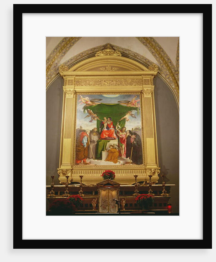 The Virgin and Child Enthroned with Saints, 1521 by Lorenzo Lotto