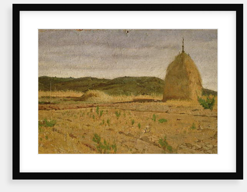 Hay Stack, 1867-70 by Giovanni Fattori