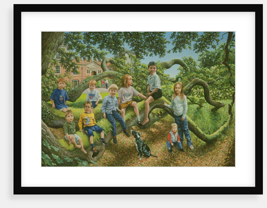 Lord and Lady Boyd and their Grandchildren, 2001 by Vincent Yorke