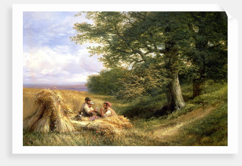 The Harvesters, 1881 by George Vicat Cole