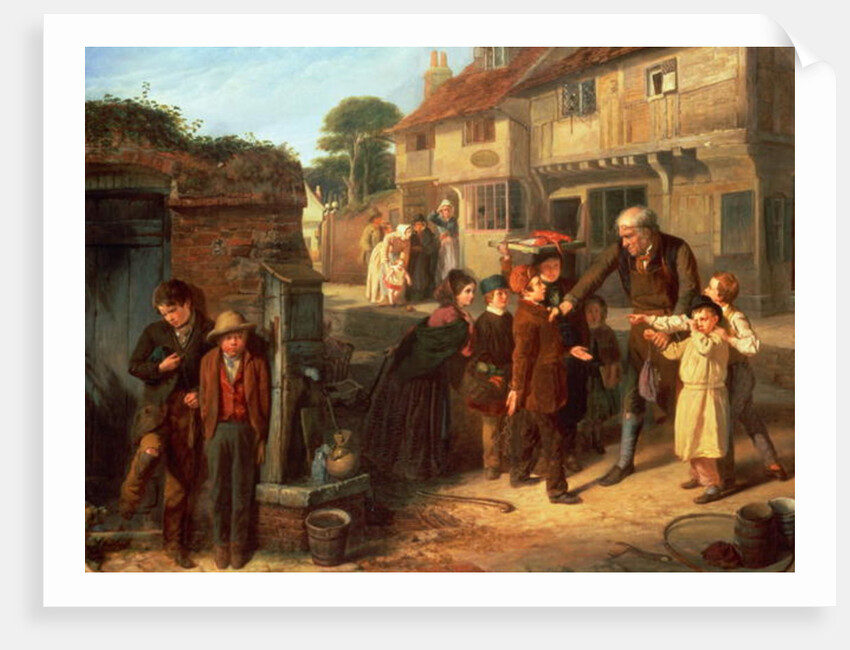 The Broken Window, 1855 by William Henry Knight