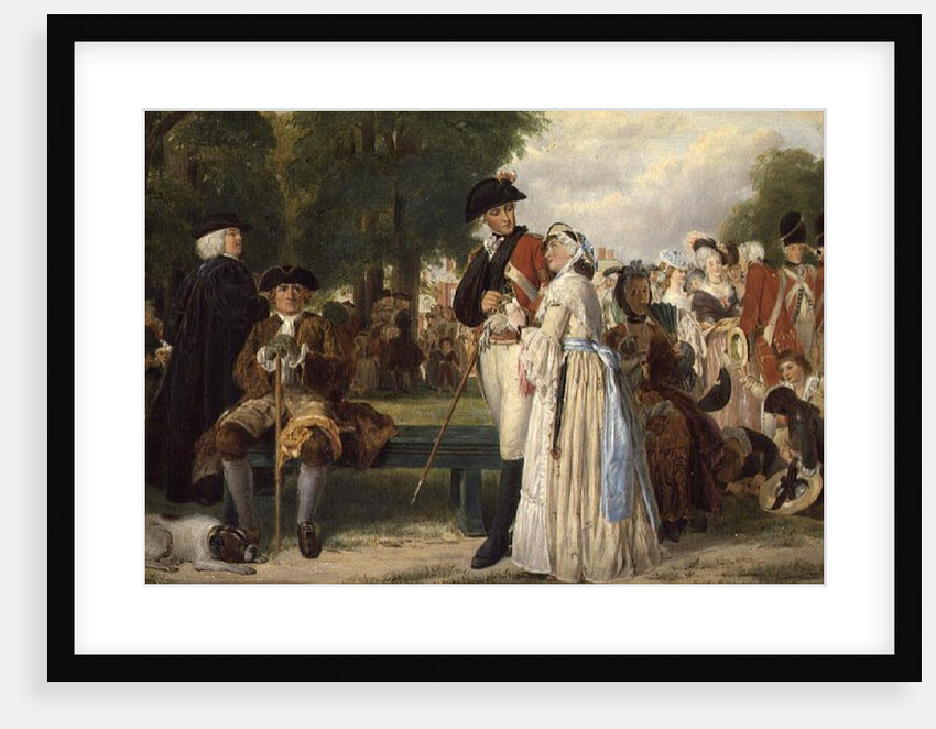 The World Forgetting - Sunday Afternoon in Kensington Gardens, 1877 by John Callcott Horsley