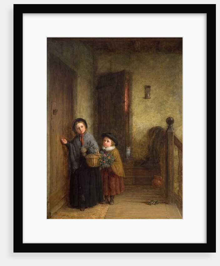Christmas Visitors, 1869 by Frederick Daniel Hardy