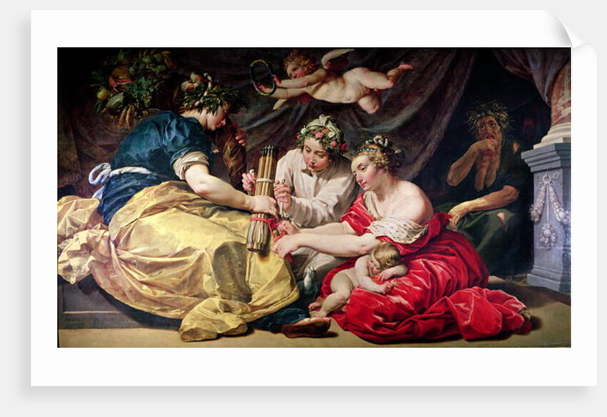 Peace and Plenty Binding the Arrows of War, 1614 by Abraham Janssens van Nuyssen