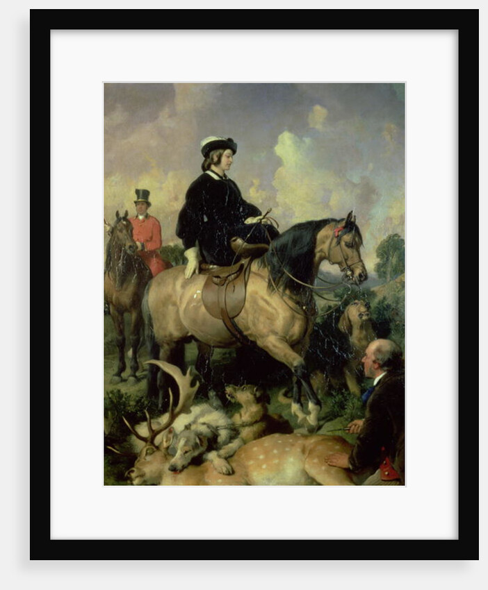 Queen Victoria in Windsor Home Park, 1865 by Edwin Landseer