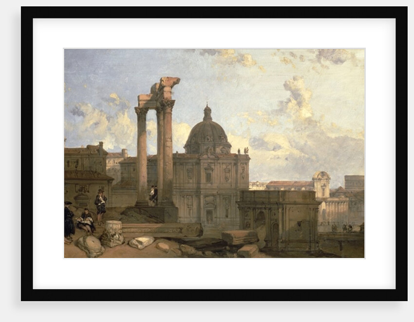 Ruins of the Roman Forum, 1859 by David Roberts