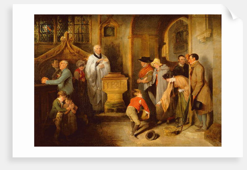 The Christening by Edward Bird