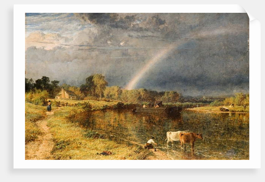 The Rainbow. 1854 by Henry Dawson