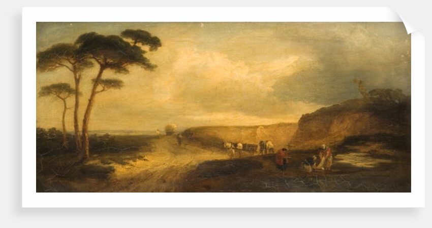 Landscape with Figures by John Glen (1774-1855) Wilson