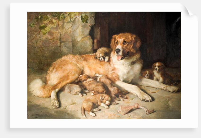 Materfamilias by Alfred William Strutt