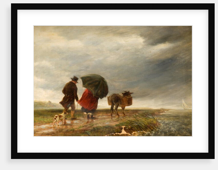 Going to the Ferry, Appledore, 1856 by Charles Thomas Burt