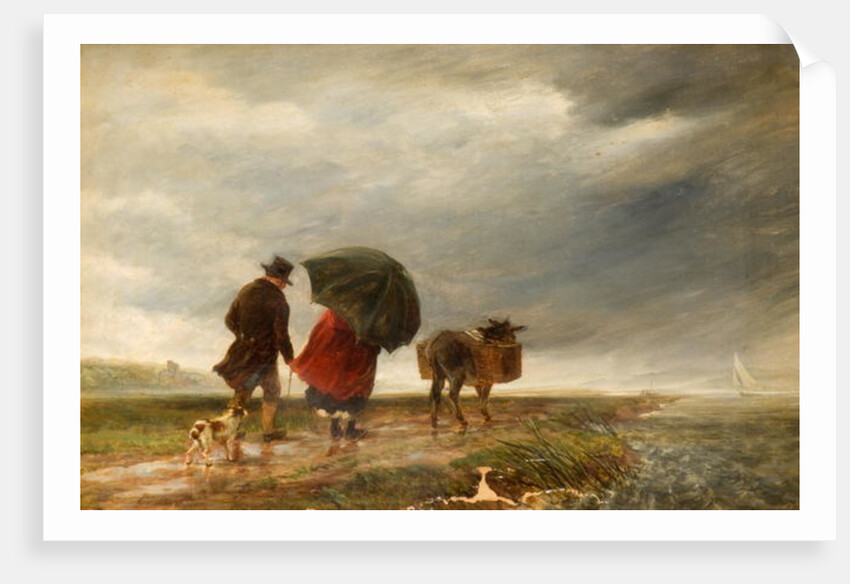 Going to the Ferry, Appledore, 1856 by Charles Thomas Burt