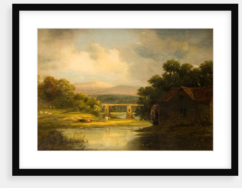 The Old Mill, Bath, by Alfred Vickers