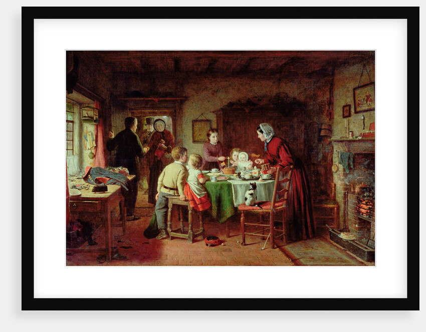 Baby's Birthday, 1867 by Frederick Daniel Hardy
