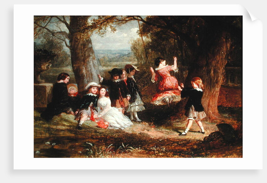 The Swing, 1853 by Frederick Goodall